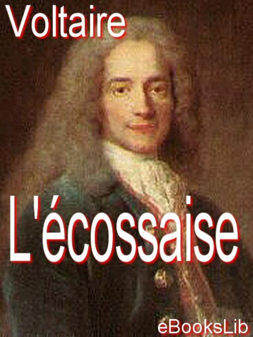 Cover image for L'écossaise